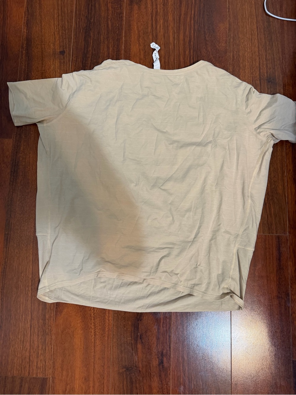lululemon athletica Short Sleeve Tee in Beige
